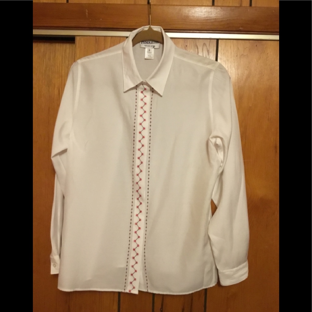 Pendleton Embroidered Blouse